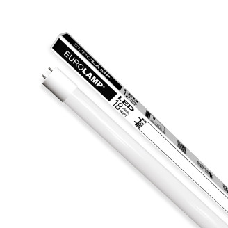 LED Лампа лінійна Т8 скло EUROLAMP 18W-6500K