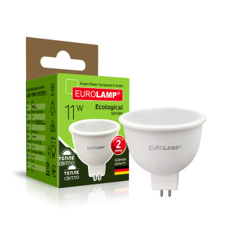 LED Лампа точечная EUROLAMP MR16-11W-GU5.3-3000K