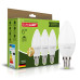 Промо-набір LED Лампи “Свічка” EUROLAMP 6W-E14-3000K “2+1” Промо-набір LED Лампи “Свічка” EUROLAMP 6W-E14-3000K “2+1”