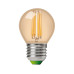 LED Лампа EUROLAMP філамент “Шар” 5W-E27-3000K “1+1”