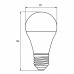 LED Лампа EUROLAMP А70-15W-E27-3000K