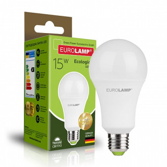 LED Лампа EUROLAMP А70-15W-E27-3000K