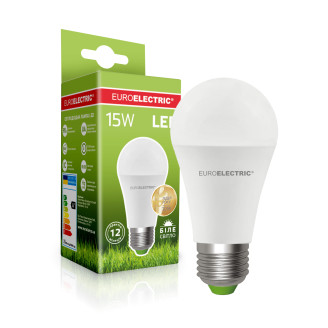 LED Лампа EUROELECTRIC А60-15W-E27-4000K