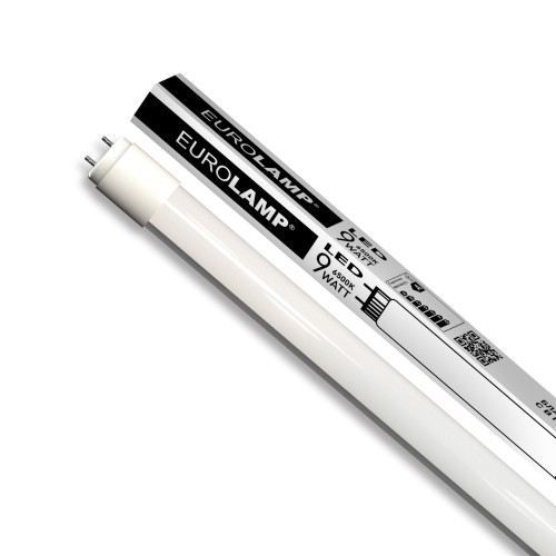LED Лампа лінійна T8 nano EUROLAMP 9W-6500K
