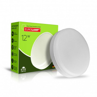 LED Лампа точкова EUROLAMP GX53-12W-4000K