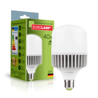 LED Лампа високопотужна EUROLAMP 40W-E40-6500K