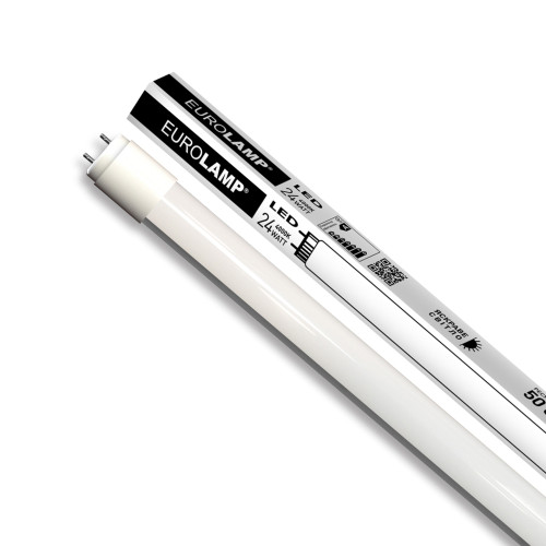 LED Лампа лінійна T8 nano EUROLAMP 24W-4000K