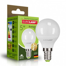 LED Лампа EUROLAMP G45-5W-E14-3000K