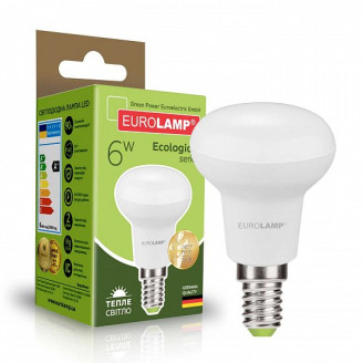 LED Лампа рефлекторна EUROLAMP R50-6W-E14-3000K