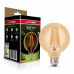 LED Лампа EUROLAMP філамент G95-8W-E27-2700K-(deco)
