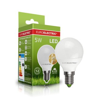 LED Лампа EUROELECTRIC CL-G45-5W-E14-4000K