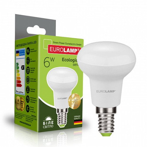 LED Лампа рефлекторна EUROLAMP R50-6W-E14-4000K
