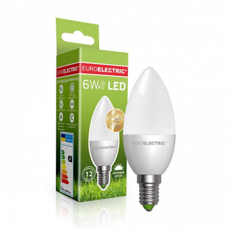 LED Лампа EUROELECTRIC CL-6W-E14-4000K