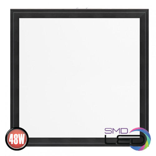 Накладная LED панель  48W 6400K 3800Lm 175-265V 600x600x38мм. біла PULSAR-48– энергоэффективное освещение для офиса и дома