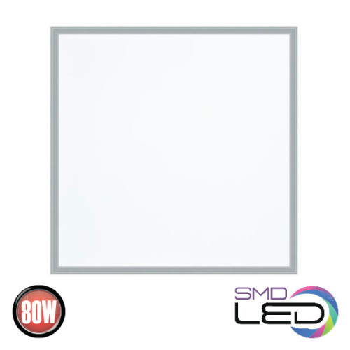 Встраиваемая LED панель  80W 6400K 5575Lm 175-265V 595x595x25мм. EUROPA-80– энергоэффективное освещение для офиса и дома