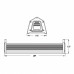 Світлодіодний EUROLAMP LED Світильник лінійний HIGH POWER 100W 5000K
