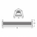 Світлодіодний EUROLAMP LED Світильник лінійний HIGH POWER 150W 5000K