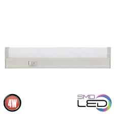 Світильник лінійний LED 4W 6400К 254Lm 220-240v 282мм. білий SIGMA-4