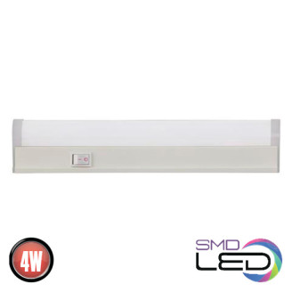 Світильник лінійний LED 4W 4200К 254Lm 220-240v 282мм. білий SIGMA-4
