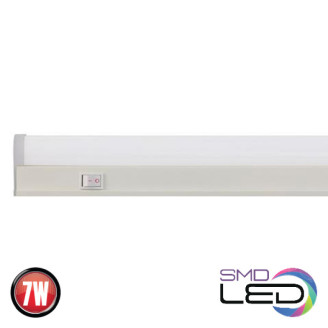 Світильник лінійний LED 7W 6400К 552Lm 220-240v 546мм. білий SIGMA-7