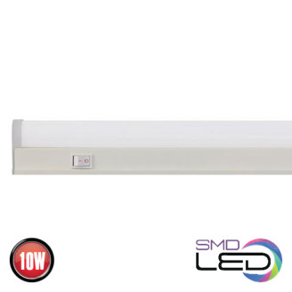 Світильник лінійний LED 10W 4200К 846Lm 220-240v 856мм. білий SIGMA-10