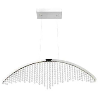 Люстра LED 18W 4000K 1260Lm 180-260V 565х1200мм кришталь VOYAGER-18