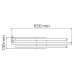 Люстра LED 30W 4000K1800Lm 180-240V 650х130мм хром/1/12 LIBERTY
