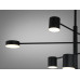 LED люстра, 40W, чорна