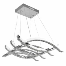 Люстра LED 56W 4000K 3920Lm 180-260V 500х1000мм кришталь AVIATOR-56