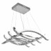 Люстра LED 56W 4000K 3920Lm 180-260V 500х1000мм кришталь AVIATOR-56