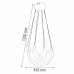 Люстра LED 33W 4000K 2310Lm 180-260V 450х1200мм кришталь AVATAR
