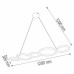 Люстра LED 45W 4000K 2025Lm 180-240V 300х1200мм чорна OLYMPIC