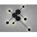 Настінне бра Diasha MOLECULAR WALL 8682-6BK чорний світлодіодний 24Вт