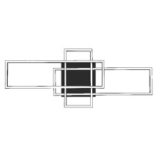 Люстра LED 36W 4000K 2160Lm 180-240V 1040x420мм хром/1 CONCORDE-36