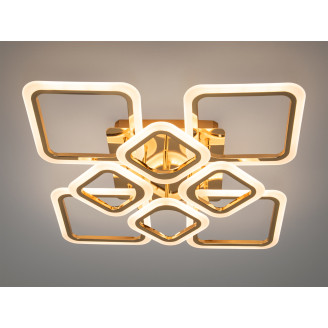 Люстра Diasha серія 8060 золота LED 105W димер