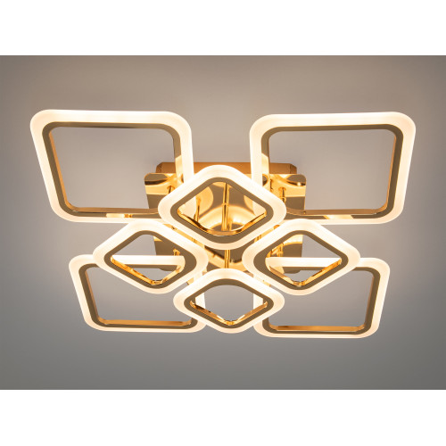 Люстра Diasha серія 8060 золота LED 105W димер