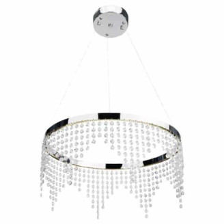 Люстра LED 25W 4000K 1750Lm 180-260V 400х1200мм кришталь ASTORIA-25