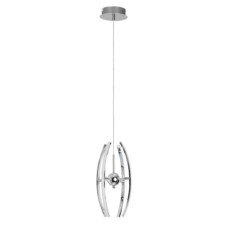 Люстра LED 12W 4000K 900Lm 110-240V 190мм хром OPTIMA-12