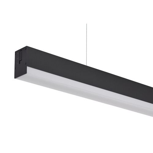 Люстра LED 40W 3CCT 4200Lm 170-265V 50х1200мм чорна /1/10 FORTUNE 3CCT