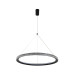 Люстра LED 55W 4000K 3300Lm 180-240V круг 600мм чорна/1 RAIMOND-55