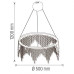 Люстра LED 32W 4000K 2240Lm 180-260V 500х1200мм кришталь ASTORIA-32
