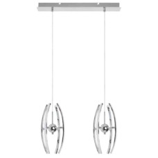 Люстра LED 24W 4000K 1800Lm 110-240V 450мм хром OPTIMA-24