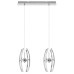 Люстра LED 24W 4000K 1800Lm 110-240V 450мм хром OPTIMA-24
