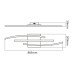Люстра LED 24W 4000K 1440Lm 180-240V хром /1/8 CYBER