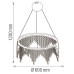 Люстра LED 38W 4000K 2660Lm 180-260V 600х1200мм кришталь ASTORIA-38
