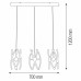 Люстра LED 36W 4000K 2700Lm 110-240V 700мм хром OPTIMA-36