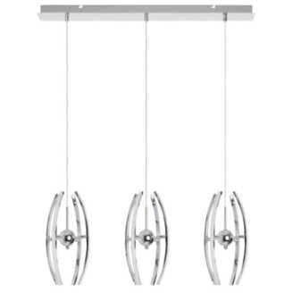 Люстра LED 36W 4000K 2700Lm 110-240V 700мм хром OPTIMA-36