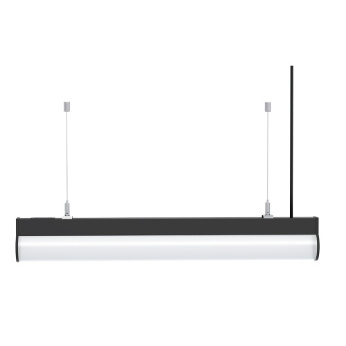 Люстра LED 40W 3CCT 4200Lm 170-265V 60х1200мм чорна/1/10 AVENUE 3CCT