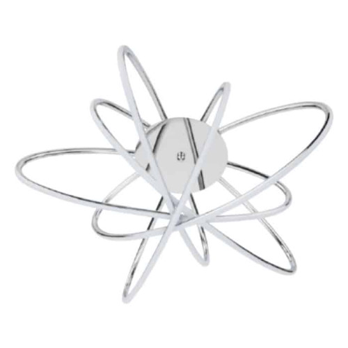 Люстра LED 100W 4000K 4500Lm 180-240V 130х510мм хром GENESIS