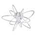 Люстра LED 100W 4000K 4500Lm 180-240V 130х510мм хром GENESIS